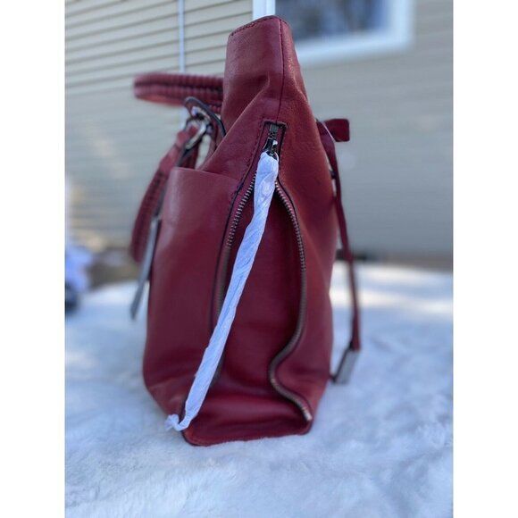 Vince Camuto Convertible Leather Tote - Myri  Shoulder Bag - Picture 2 of 6
